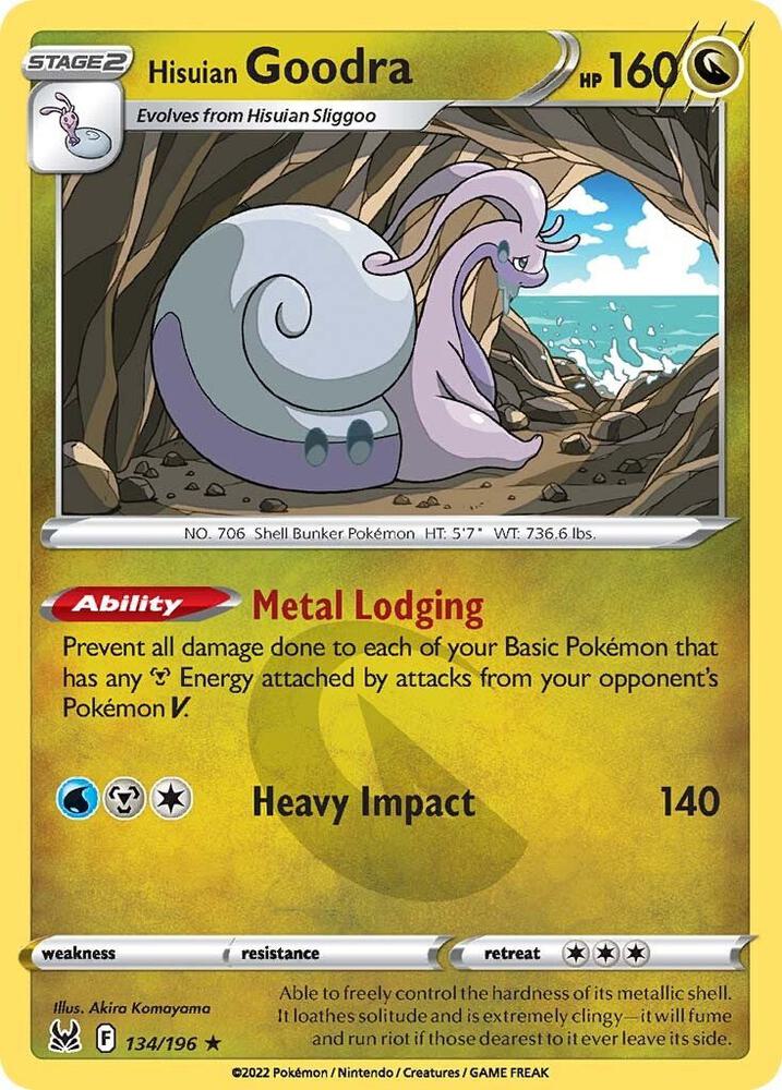 Hisuian Goodra [SWSH11: Lost Origin] 134/196