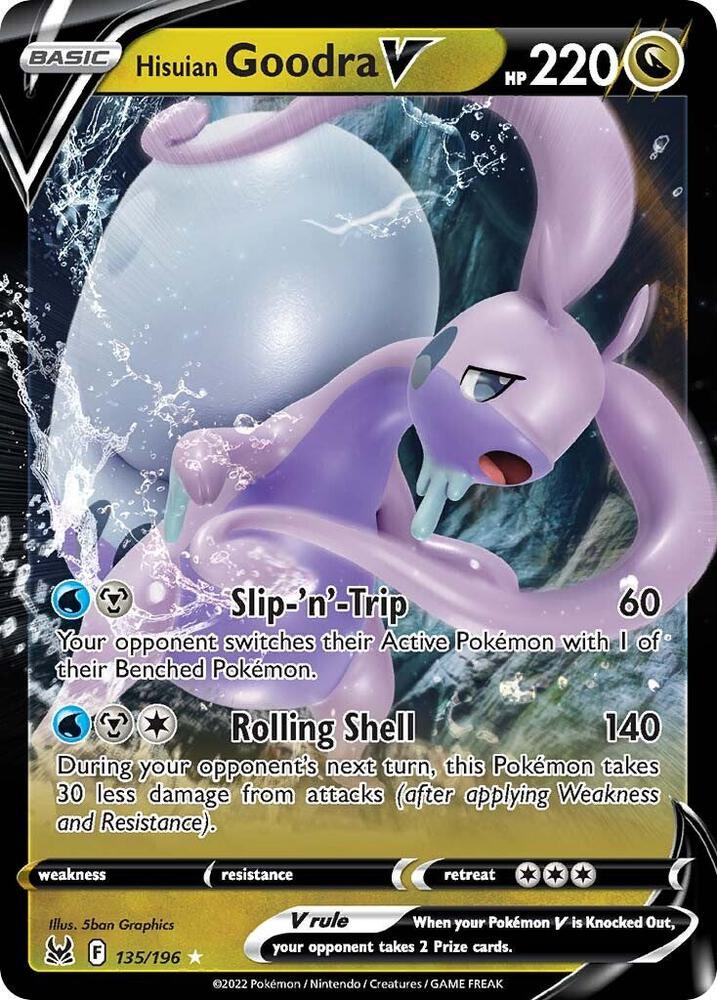 Hisuian Goodra V [SWSH11: Lost Origin] 135/196
