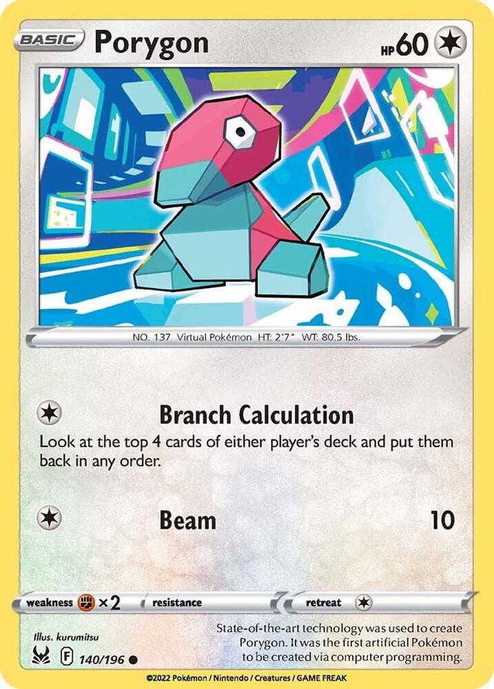 Porygon [SWSH11: Lost Origin] 140/196