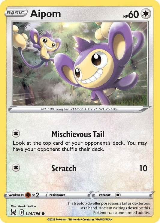 Aipom [SWSH11: Lost Origin] 144/196