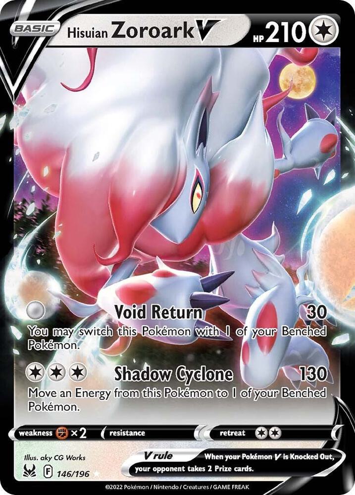 Hisuian Zoroark V [SWSH11: Lost Origin] 146/196