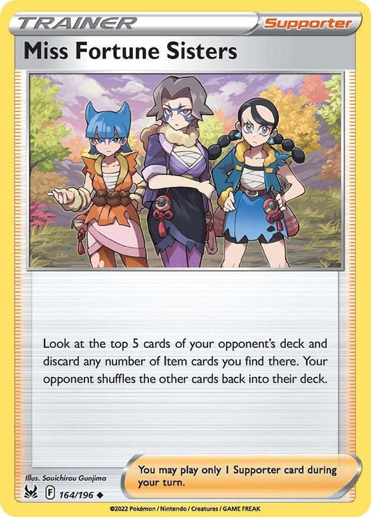 Miss Fortune Sisters [SWSH11: Lost Origin] 164/196