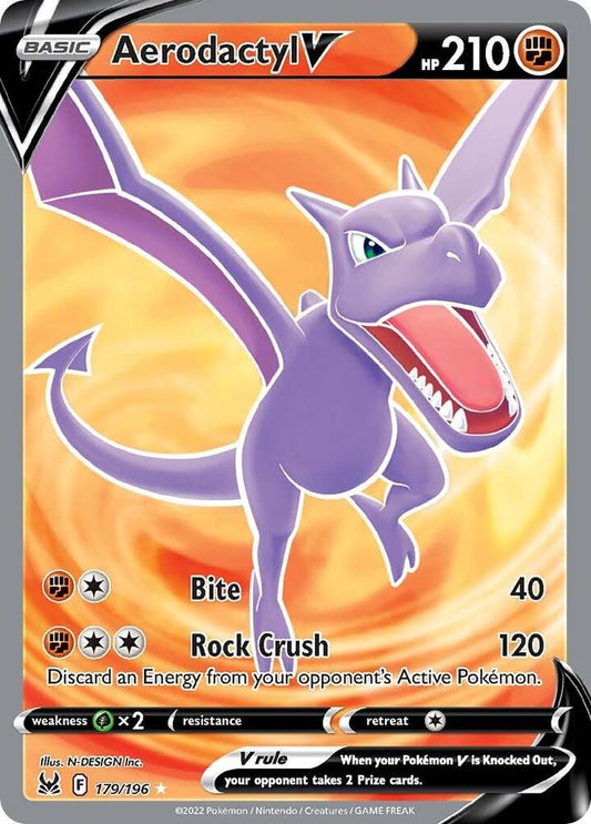 Aerodactyl V (Full Art) [SWSH11: Lost Origin] 179/196