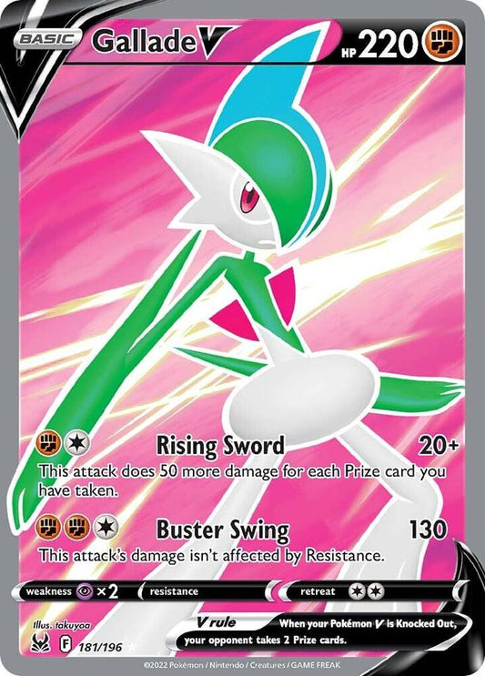 Gallade V (Full Art) [SWSH11: Lost Origin] 181/196