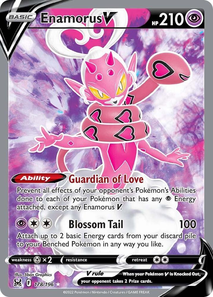 Enamorus V (Full Art) [SWSH11: Lost Origin] 178/196