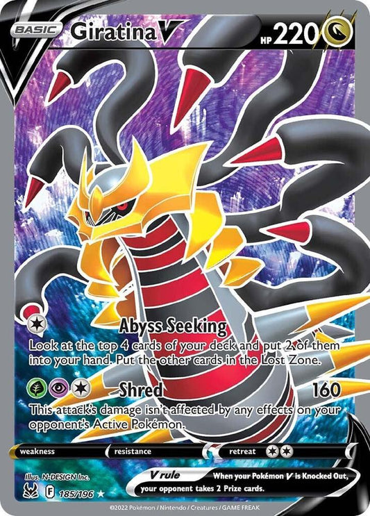 Giratina V (Full Art) [SWSH11: Lost Origin] 185/196