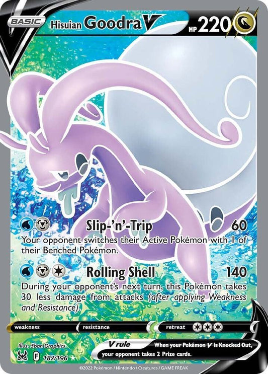 Hisuian Goodra V (Full Art) [SWSH11: Lost Origin] 187/196