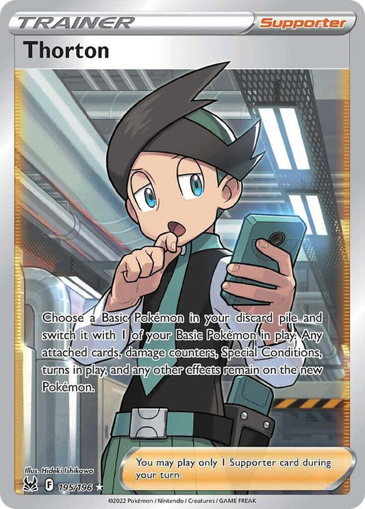 Thorton (Full Art) [SWSH11: Lost Origin] 195/196