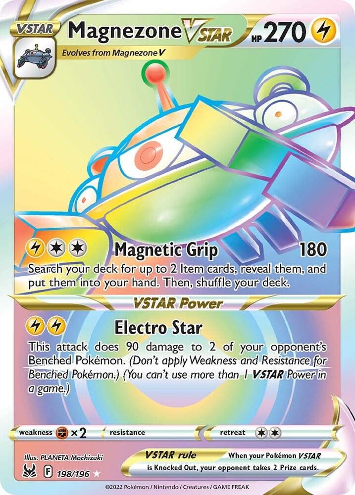 Magnezone VSTAR (Secret) [SWSH11: Lost Origin] 198/196