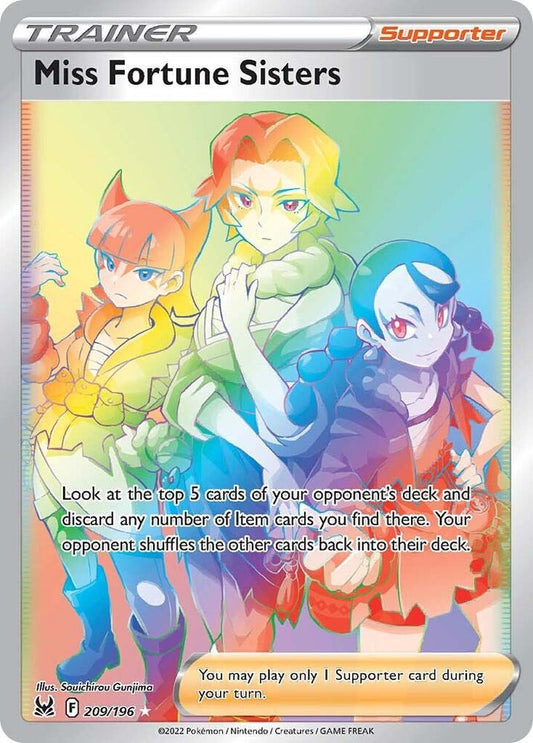 Miss Fortune Sisters (Secret) [SWSH11: Lost Origin] 209/196