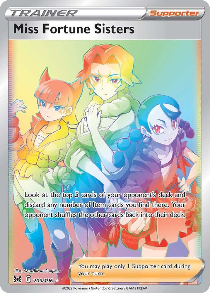 Miss Fortune Sisters (Secret) [SWSH11: Lost Origin] 209/196