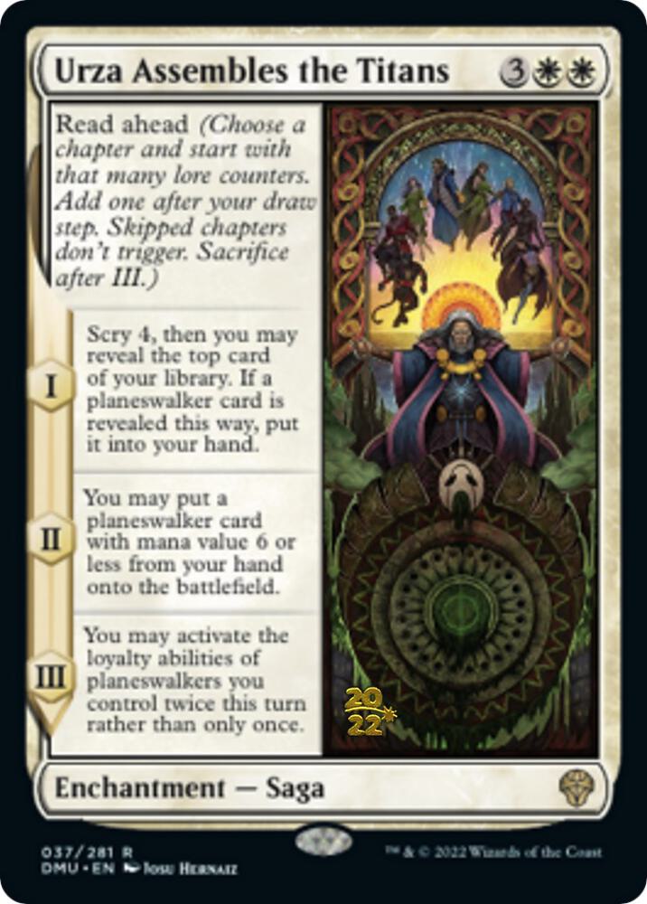 Urza Assembles the Titans [Prerelease Cards] 37