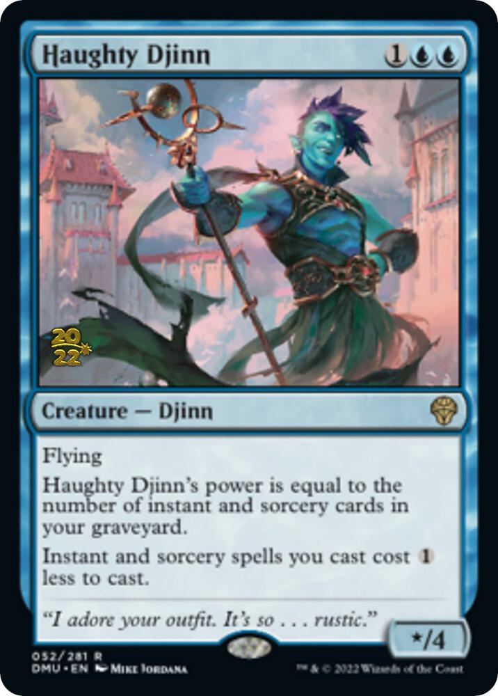 Haughty Djinn [Prerelease Cards] 52