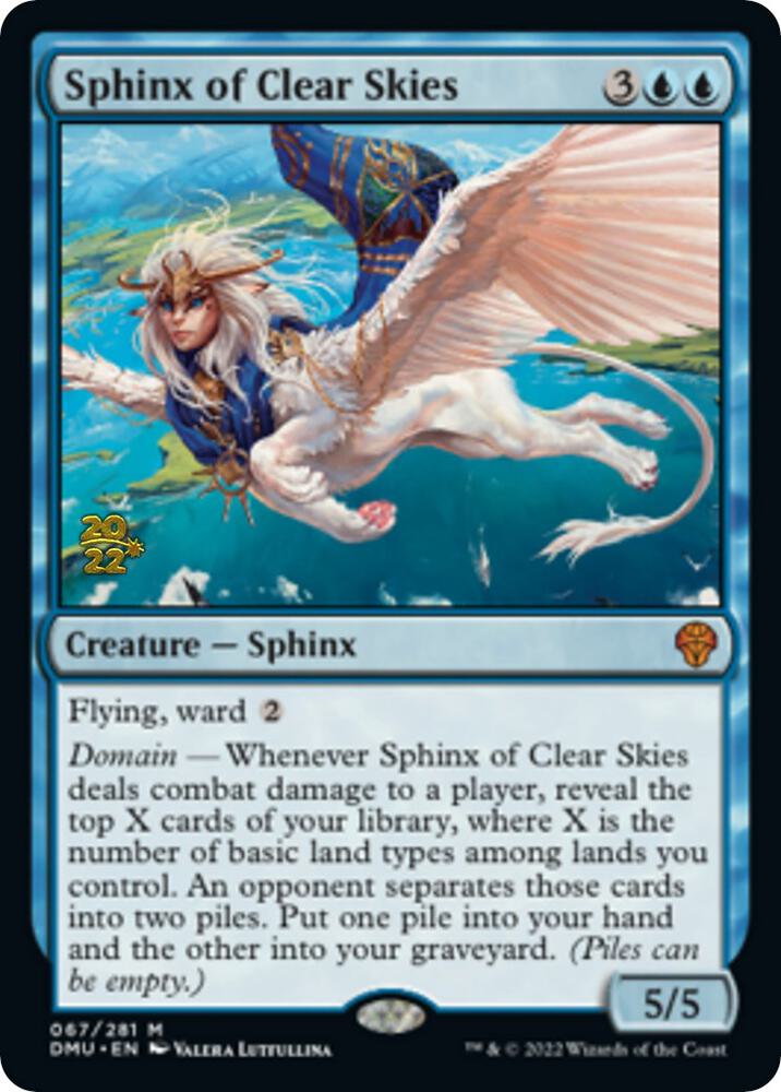 Sphinx of Clear Skies [Prerelease Cards] 67