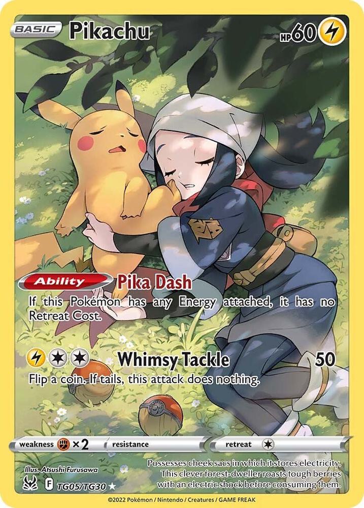 Pikachu [SWSH11: Lost Origin Trainer Gallery] TG05/TG30