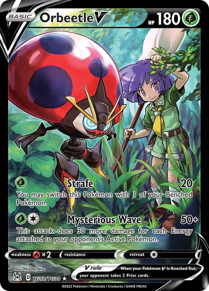 Orbeetle V [SWSH11: Lost Origin Trainer Gallery] TG12/TG30