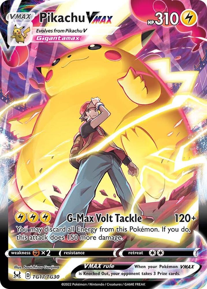 Pikachu VMAX [SWSH11: Lost Origin Trainer Gallery] TG17/TG30