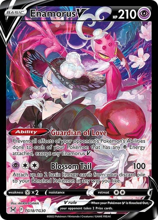 Enamorus V [SWSH11: Lost Origin Trainer Gallery] TG18/TG30