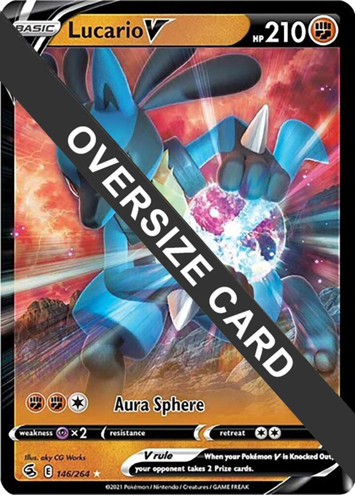 Lucario V - 146/264 [Jumbo Cards] 146/264