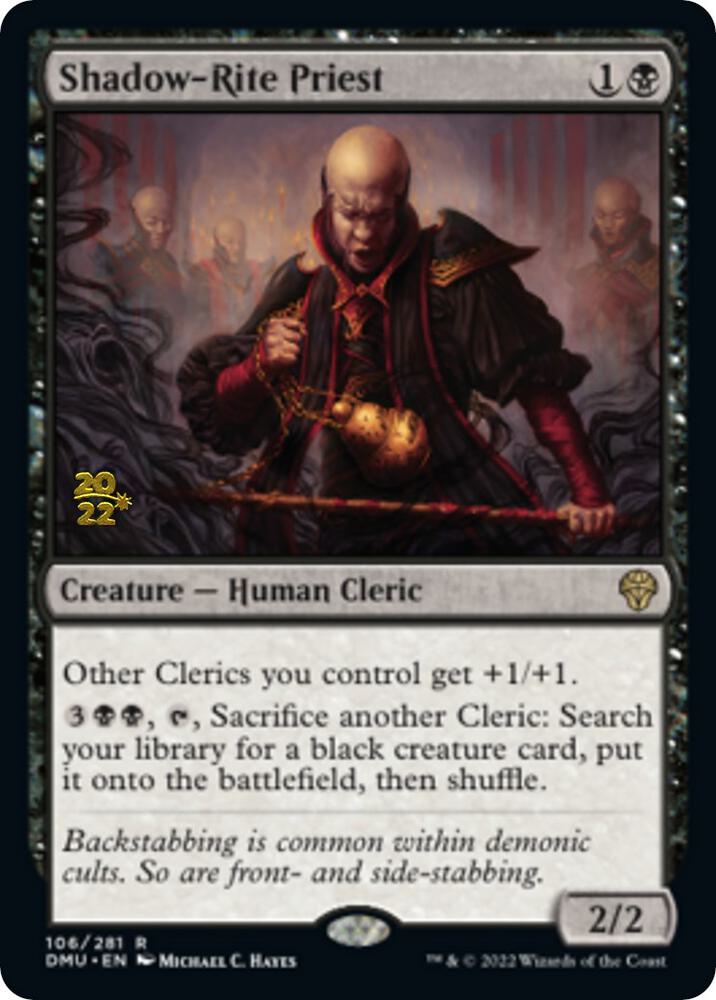 Shadow-Rite Priest [Prerelease Cards] 106