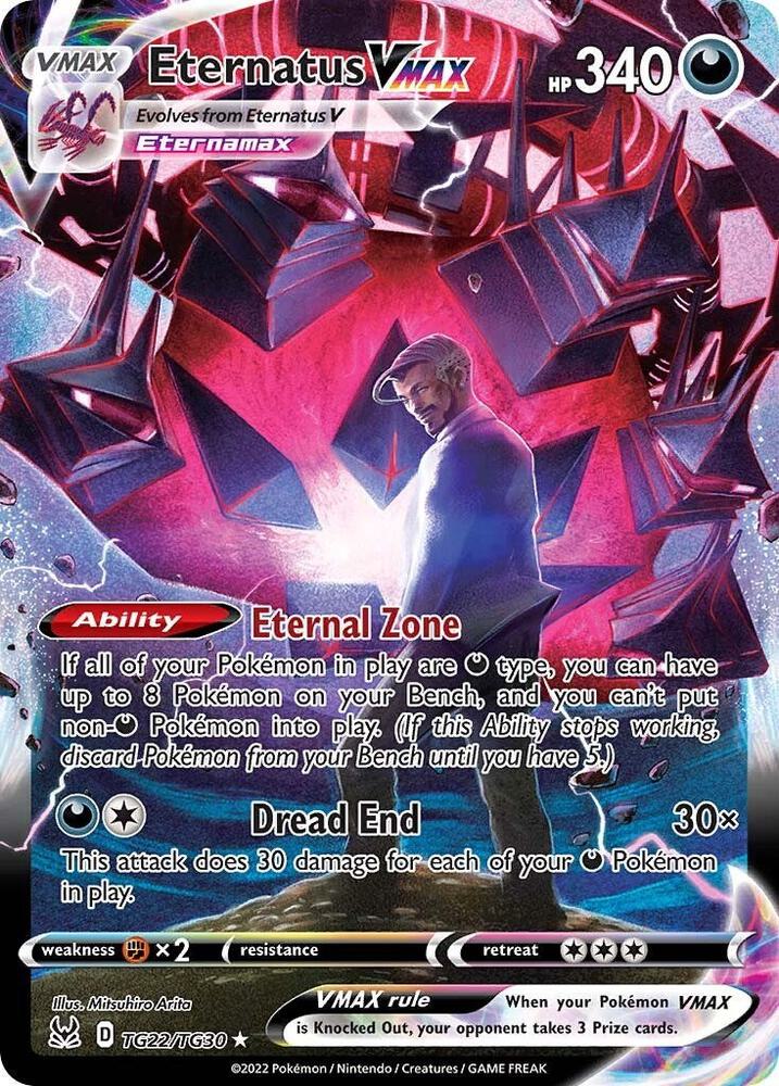 Eternatus VMAX [SWSH11: Lost Origin Trainer Gallery] TG22/TG30