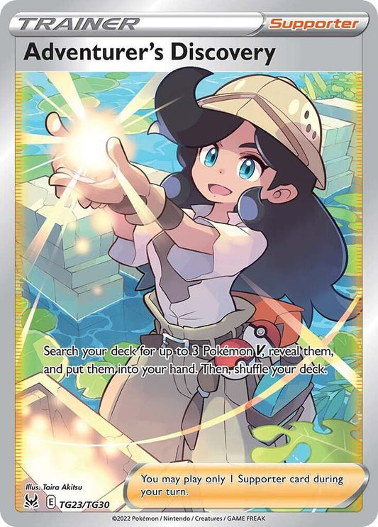 Adventurer's Discovery [SWSH11: Lost Origin Trainer Gallery] TG23/TG30