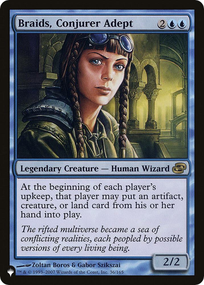 Braids, Conjurer Adept [The List Reprints] 36/165