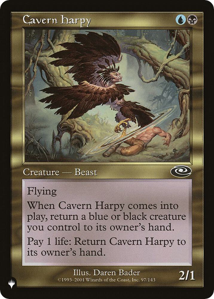 Cavern Harpy [The List Reprints] 97/143