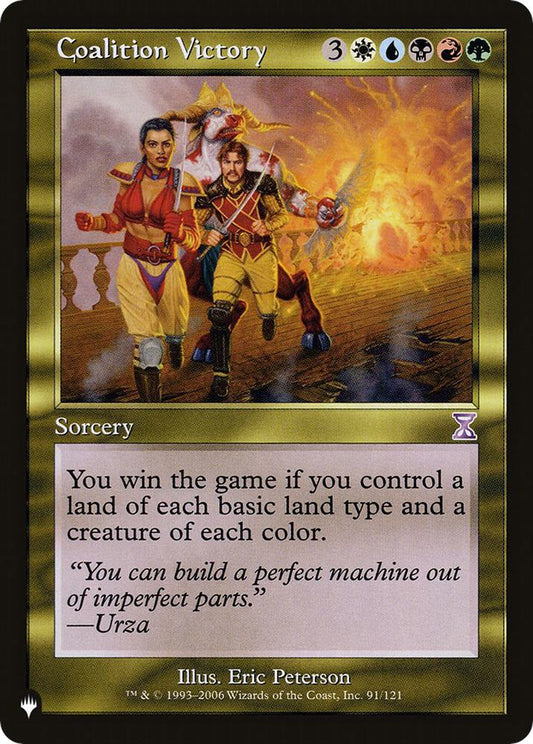 Coalition Victory [The List Reprints] 91/121