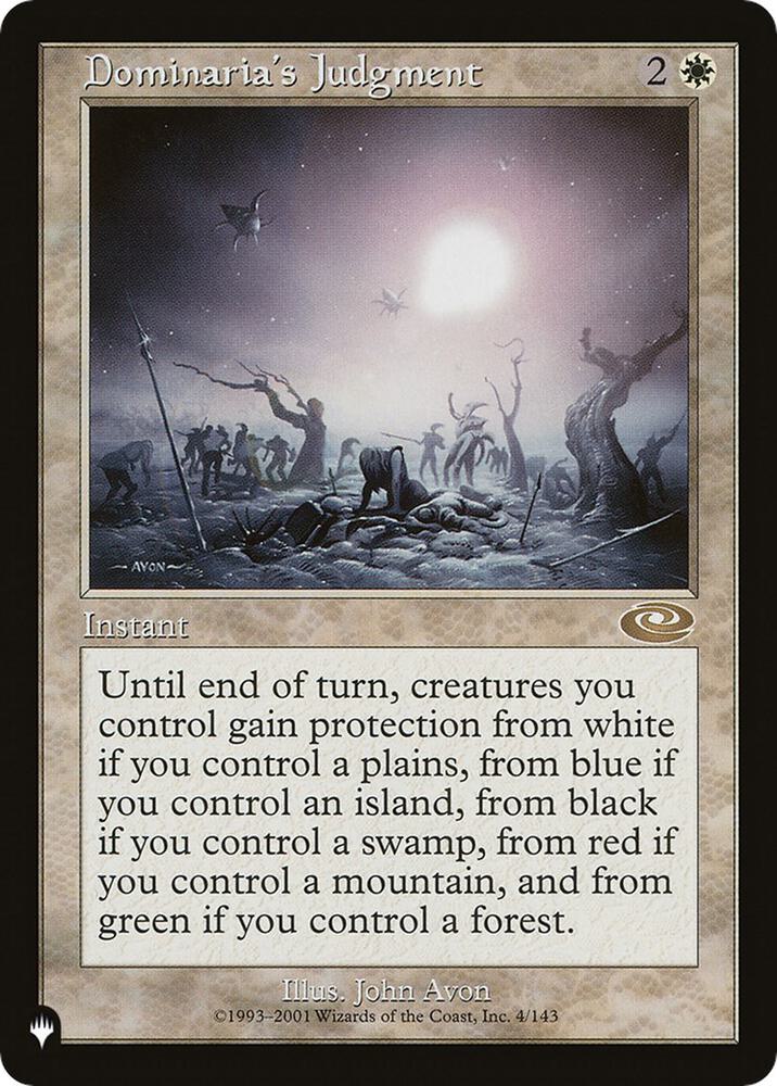 Dominaria's Judgment [The List Reprints] 4/143