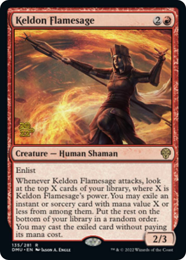 Keldon Flamesage [Prerelease Cards] 135