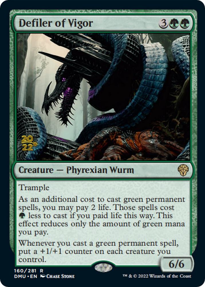 Defiler of Vigor [Prerelease Cards] 160