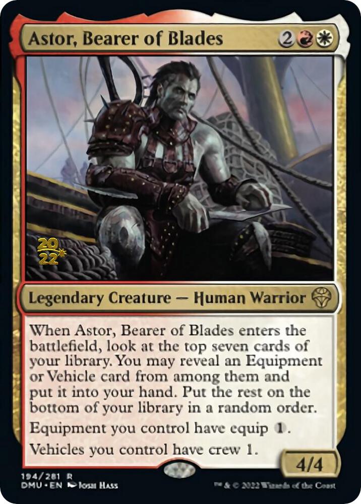 Astor, Bearer of Blades [Prerelease Cards] 194