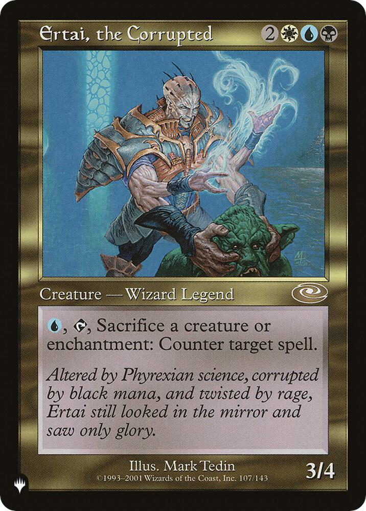 Ertai, the Corrupted [The List Reprints] 107/143