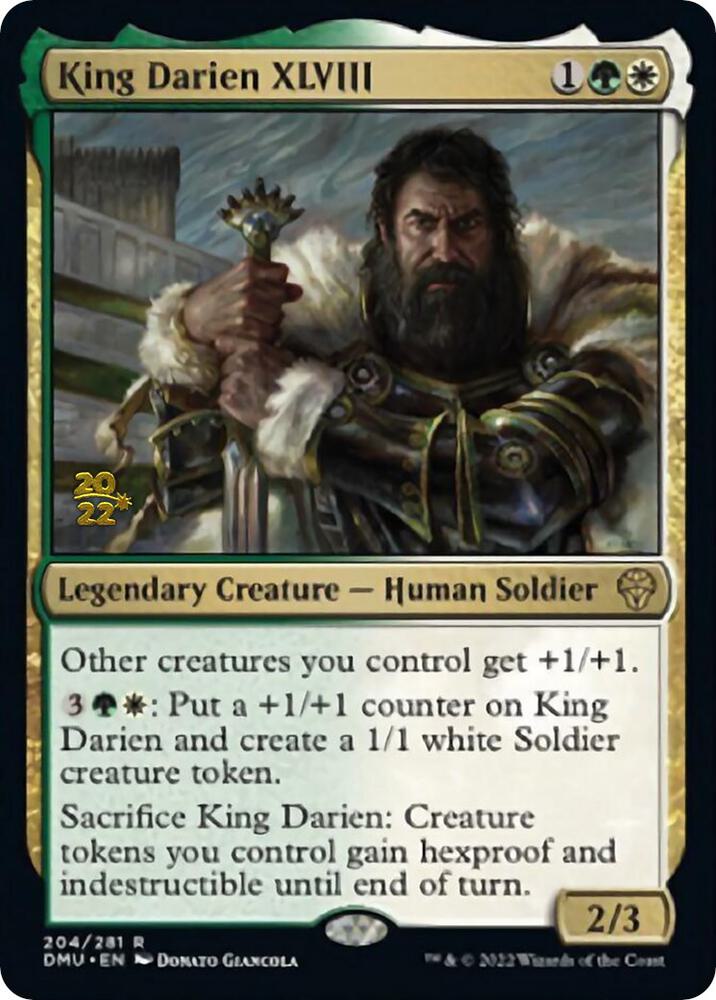 King Darien XLVIII [Prerelease Cards] 204