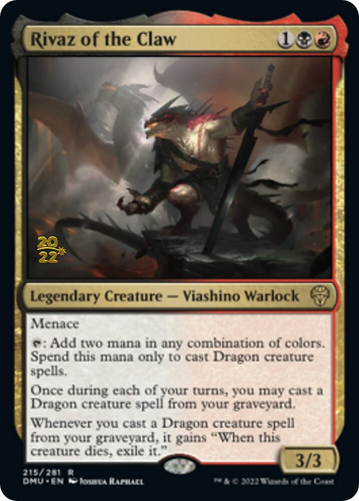 Rivaz of the Claw [Prerelease Cards] 215