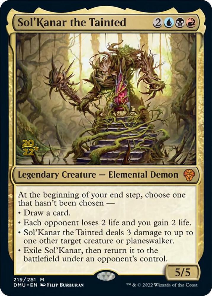Sol'Kanar the Tainted [Prerelease Cards] 219