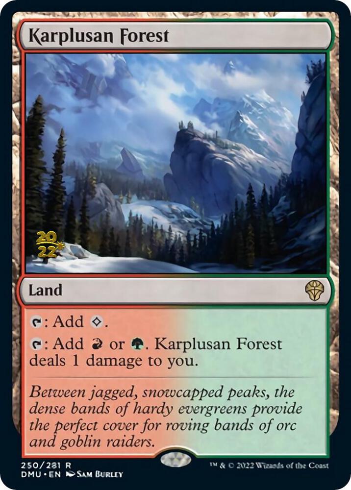 Karplusan Forest [Prerelease Cards] 250