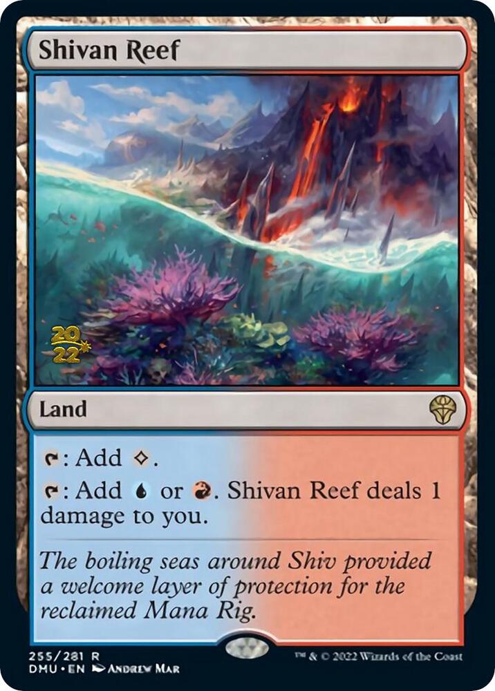 Shivan Reef [Prerelease Cards] 255