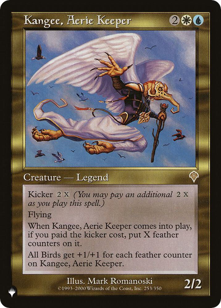 Kangee, Aerie Keeper [The List Reprints] 253/350