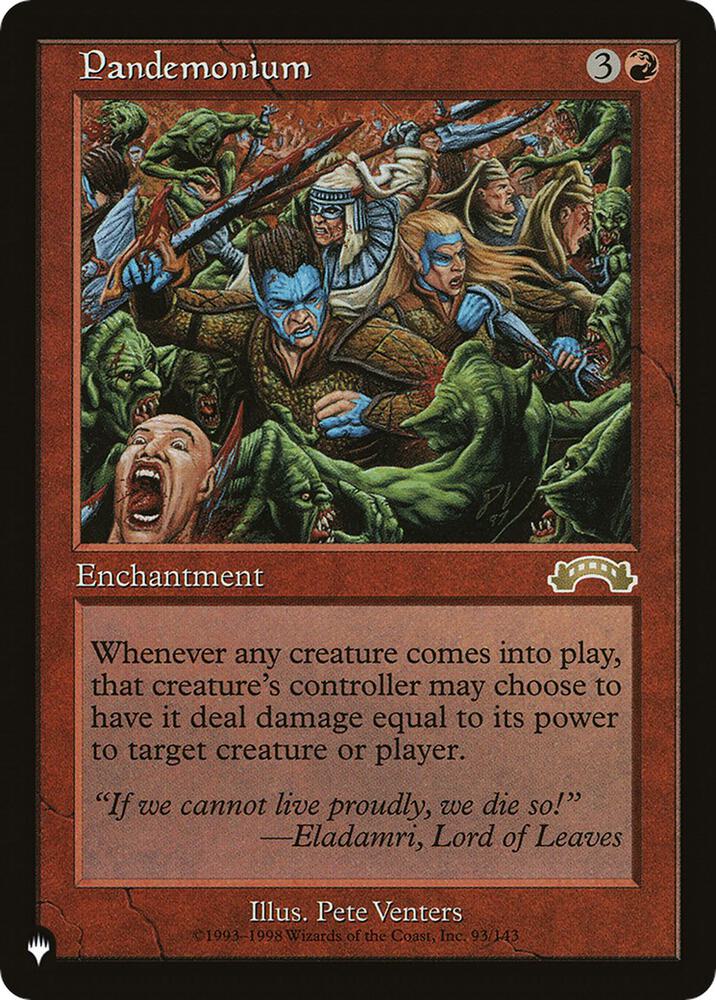 Pandemonium (EXO) [The List Reprints] 93/143
