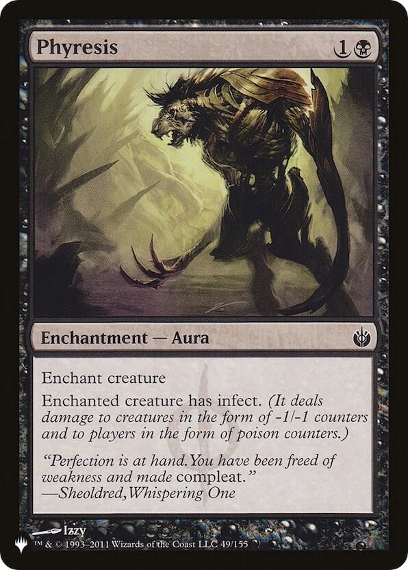 Phyresis [The List Reprints] 49/155