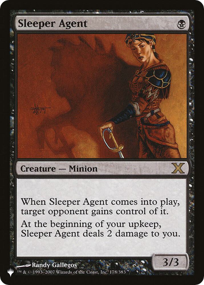 Sleeper Agent [The List Reprints] 178/383
