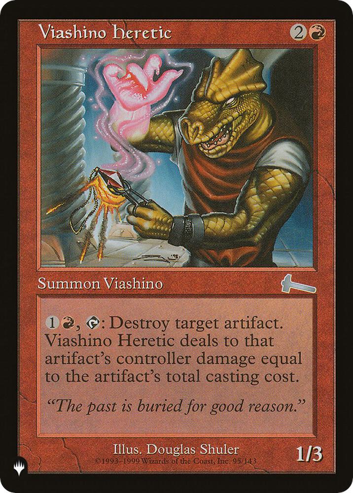 Viashino Heretic [The List Reprints] 95/143