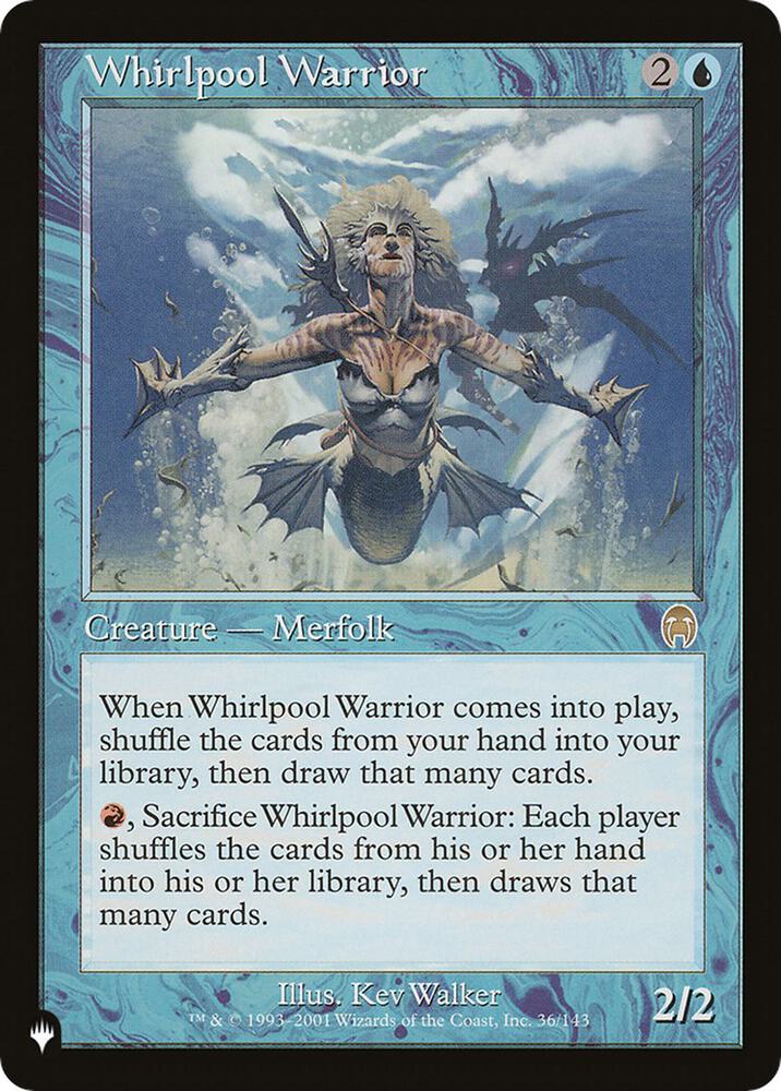 Whirlpool Warrior [The List Reprints] 36/143