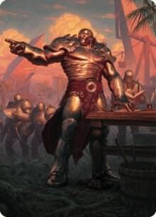 Karn, Living Legacy Art Card (1/81) [Art Series: Dominaria United] 1