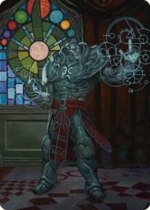 Karn, Living Legacy Art Card (2/81) [Art Series: Dominaria United] 2