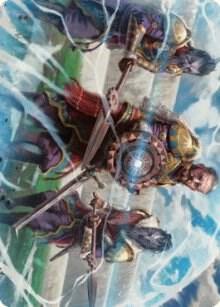 Argivian Phalanx Art Card [Art Series: Dominaria United] 3