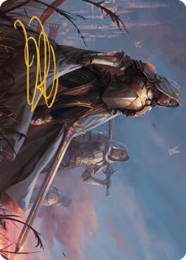 Danitha, Benalia's Hope Art Card (Gold-Stamped Signature) [Art Series: Dominaria United] 6