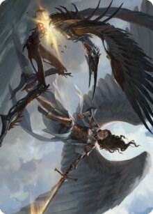 Destroy Evil Art Card [Art Series: Dominaria United] 7